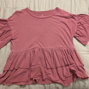 Blush/pink American Eagle Outfitters Blouse